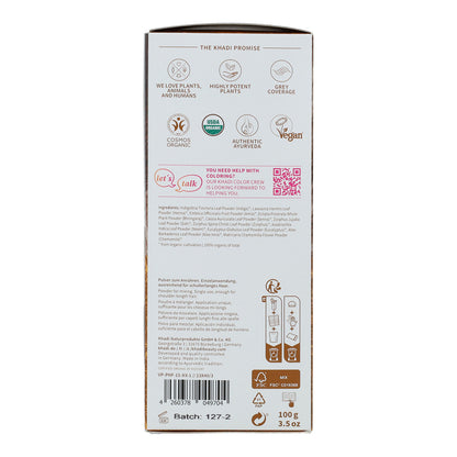 Corante natural Khadi castanho dourado 100 g