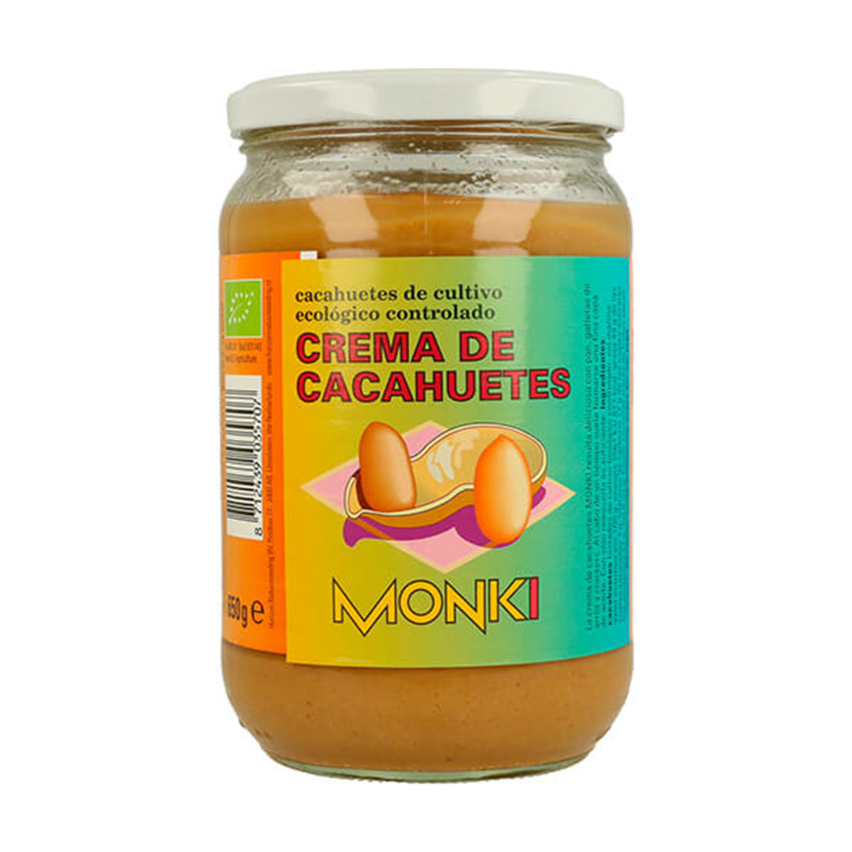 Manteiga de Amendoim Biológica Monki 650 g