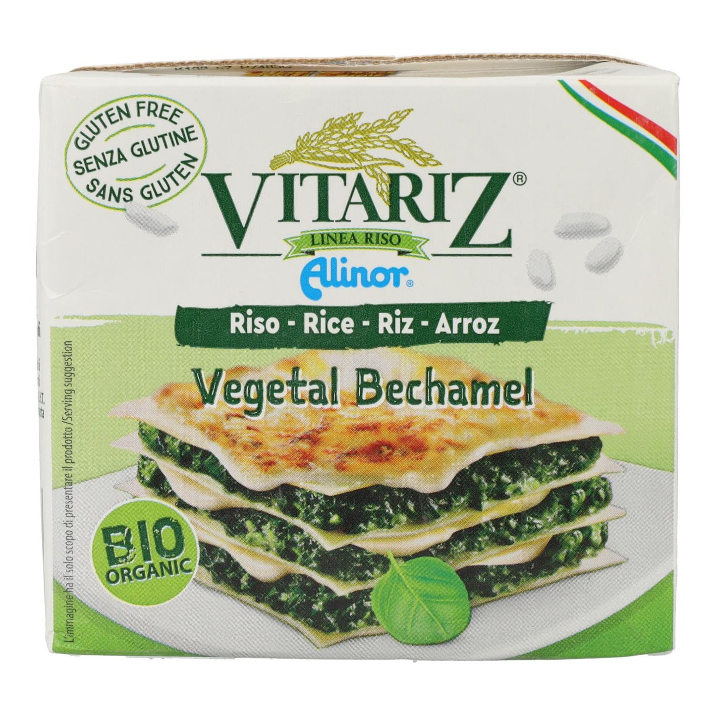 Molho Bechamel de Arroz Vitariz 500ml