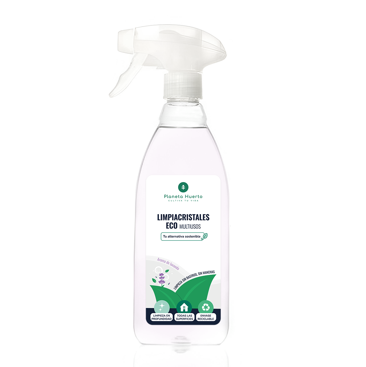 Limpa Vidros e Multiusos Eco Planeta Huerto 750ml