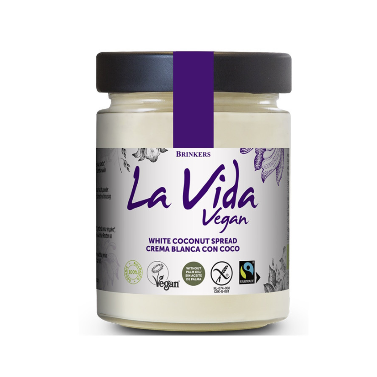 La Vida Vegan Creme Branco com Coco 270 g