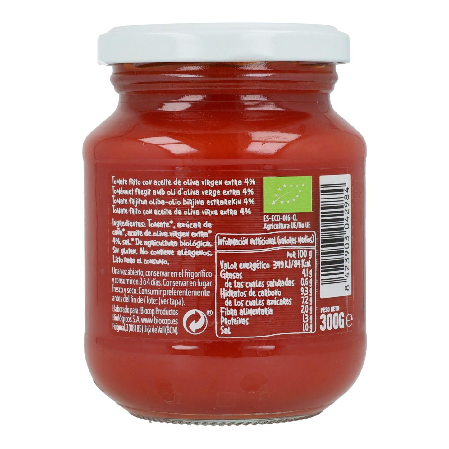 Tomates Fritos Biocop Biocop 300 g