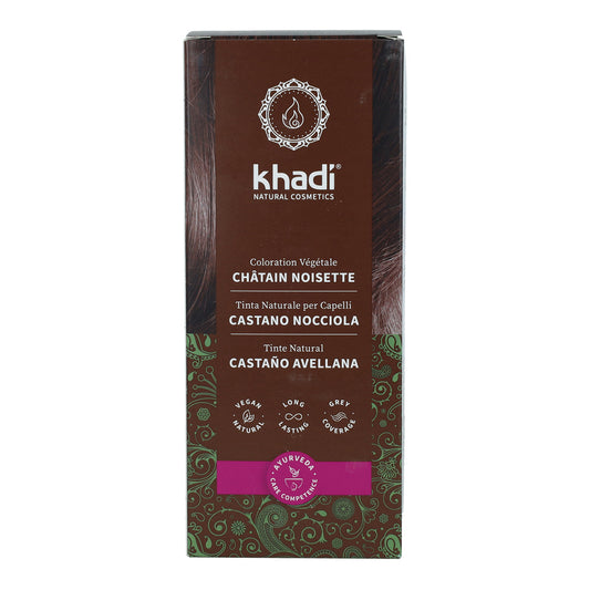 Corante natural castanho avelã Khadi 100 g