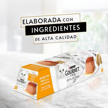 REVELAÇÕES GOURMET Mousse de Frango (4 x 57 g)