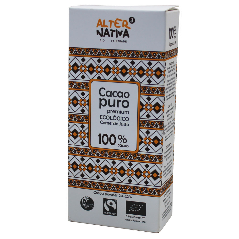 Alternativa ao Cacau Biológico Puro Premium 150 g