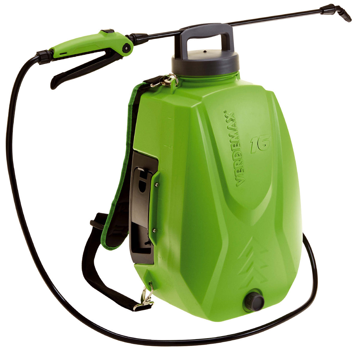 Pulverizador de mochila a pilhas Verdemax 16L