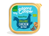 Tarrina de comida para perros con pollo ecológico y pescado sin cereales | Edgard & Cooper 100 g
