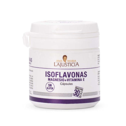 Isoflavonas com Magnésio e Vitamina E Ana María LaJusticia, 30 cápsulas