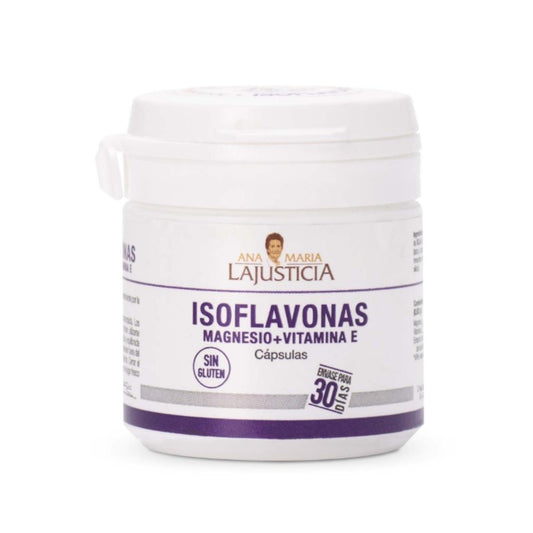 Isoflavonas com Magnésio e Vitamina E Ana María LaJusticia, 30 cápsulas