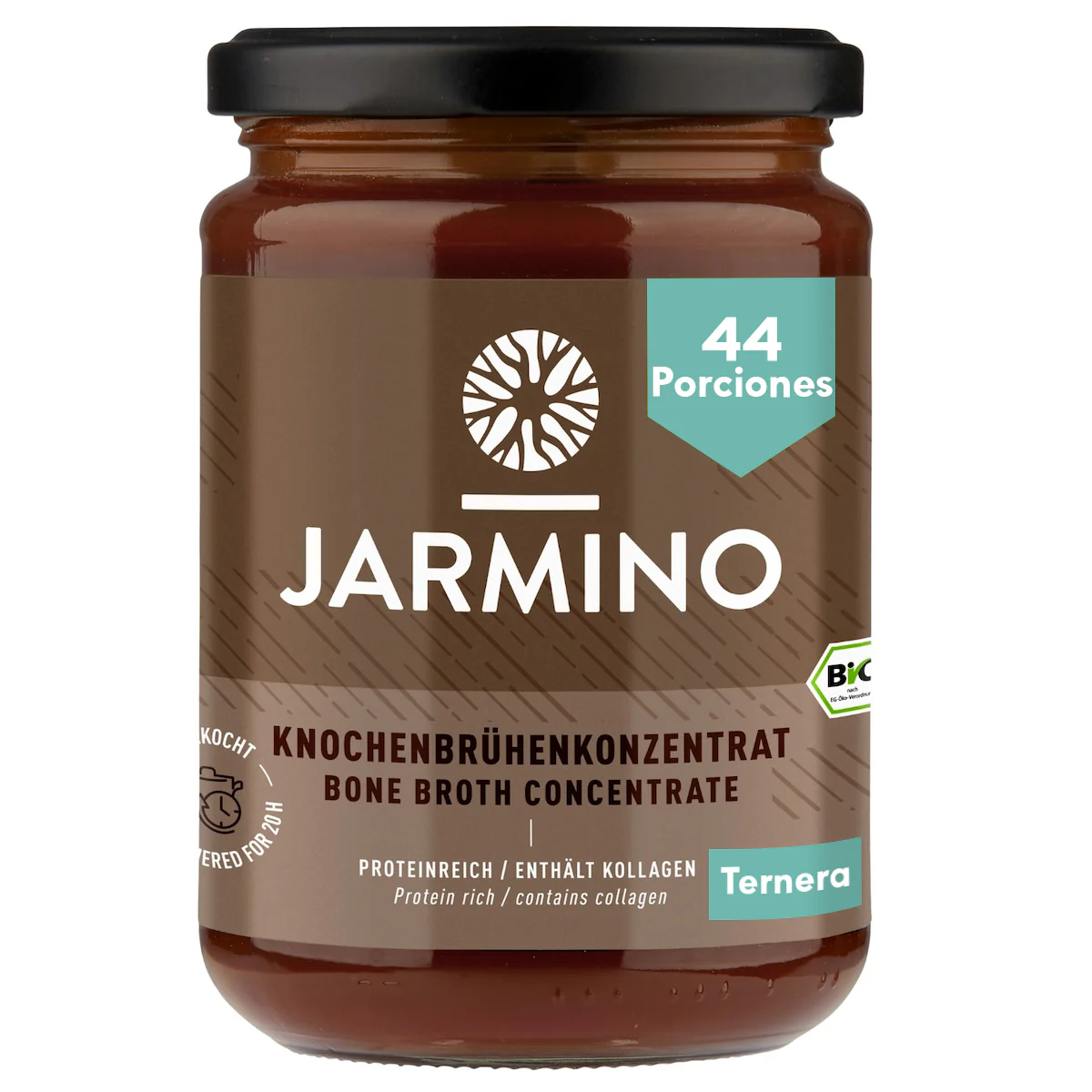 Caldo de Osso Bovino Concentrado Biológico Jarmino 440 g