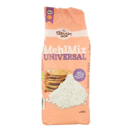 Mistura de farinha biológica sem glúten para todos os fins Bauckhof 800g
