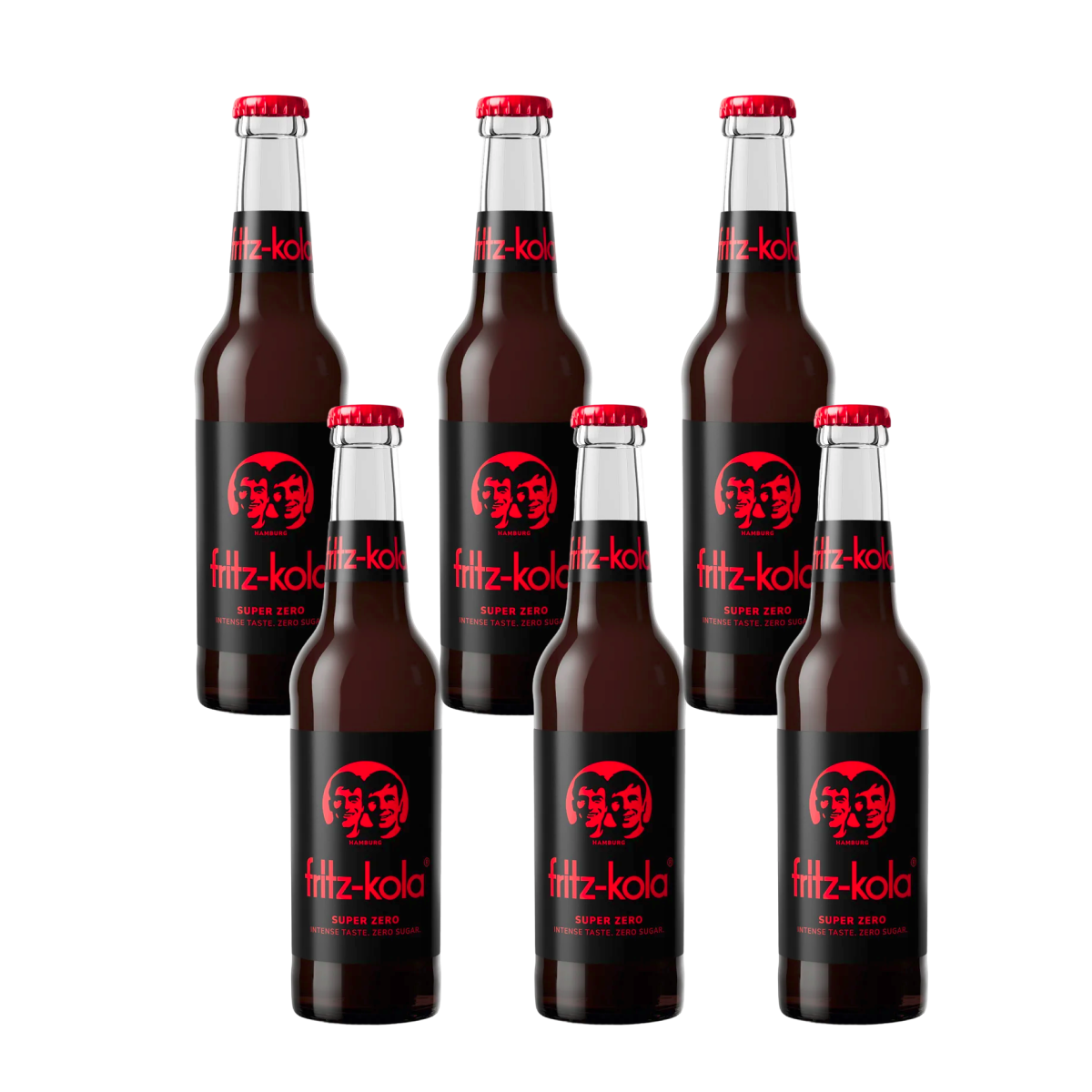 Pack 6x Fritz Kola SuperZero FRITZ KOLA 330 ml