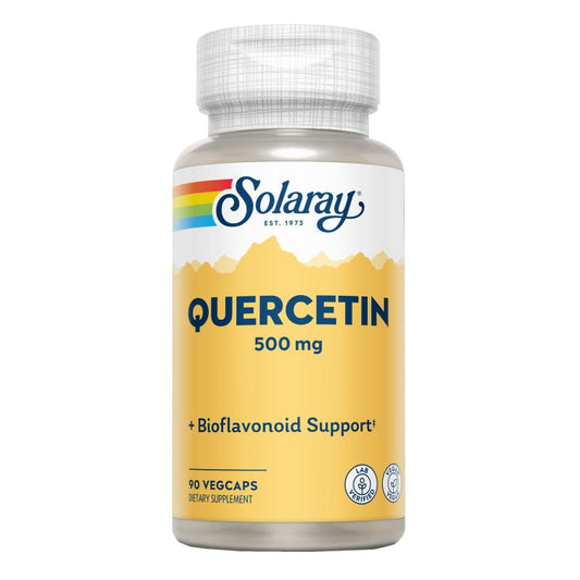 Quercitina Não Cítrica Solaray, 90 cápsulas