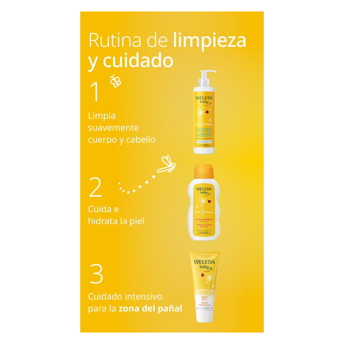 Champô e Gel de Banho Calêndula Weleda 400ml