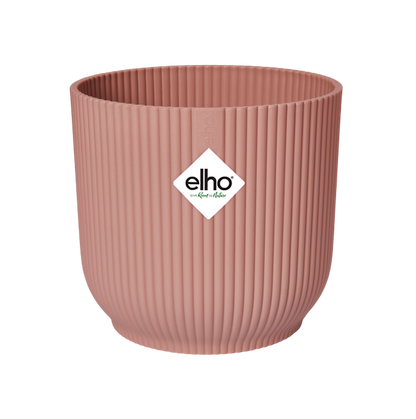 Vaso redondo dobrável Vibes delicado rosa Elho 22 cm