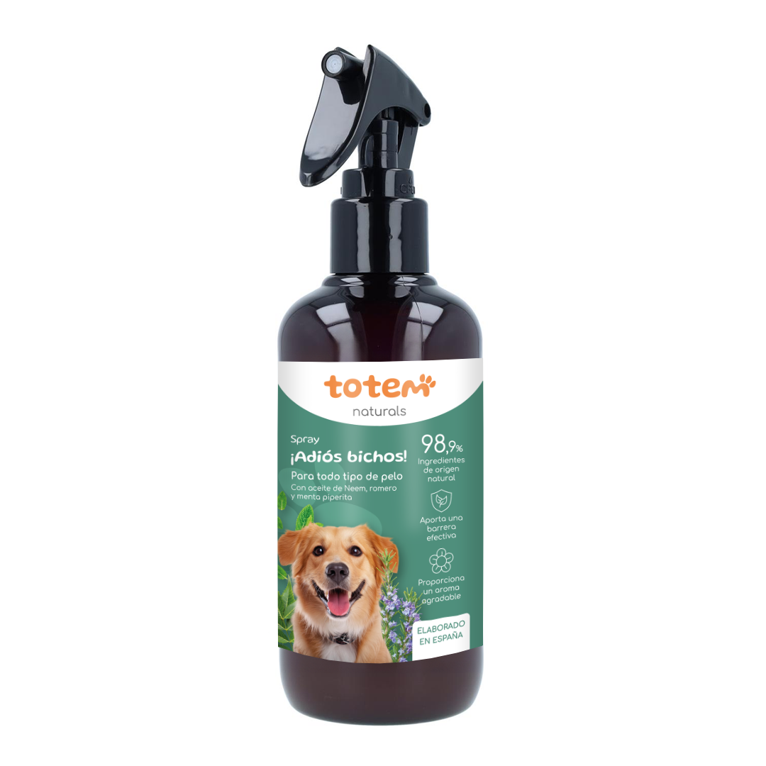 Spray repelente natural para cães Totem Naturals 250 ml