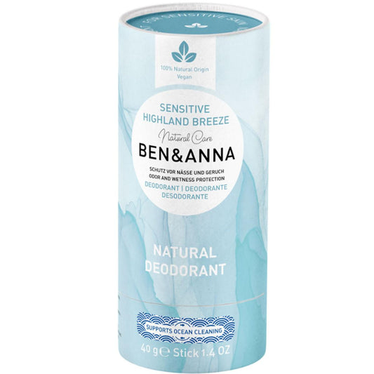 Desodorizante Ben&amp;Anna Highland Breeze Sensitive 40g