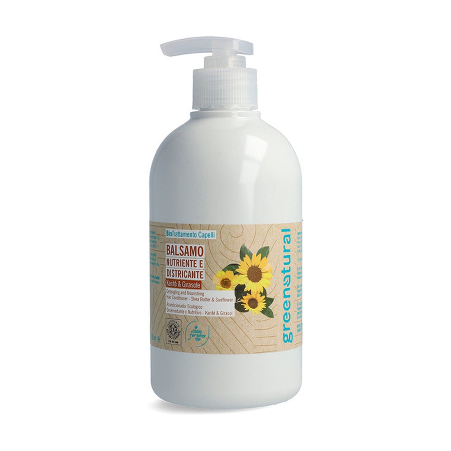 Condicionador capilar Eco-bio de girassol e karité, Greenatural 500 ml