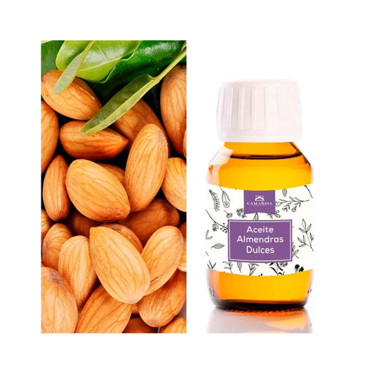 Óleo de amêndoas doces, 100 ml. Camassia