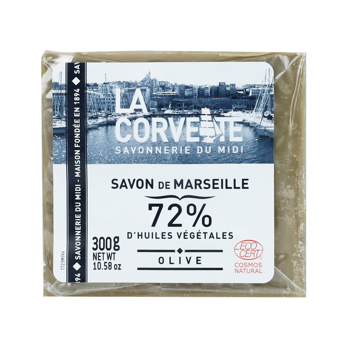 Sabonete de Azeitona de Marselha Edição Limitada La Corvette Cube 300g
