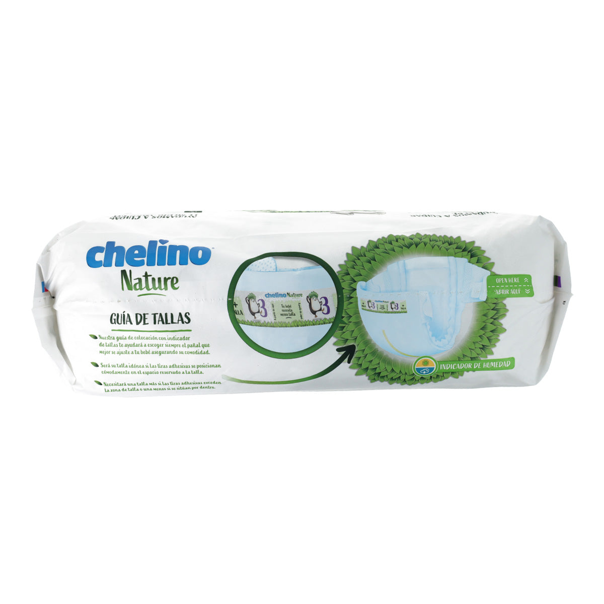 Fraldas T3 4-10 kg Chelino Nature 36 unidades