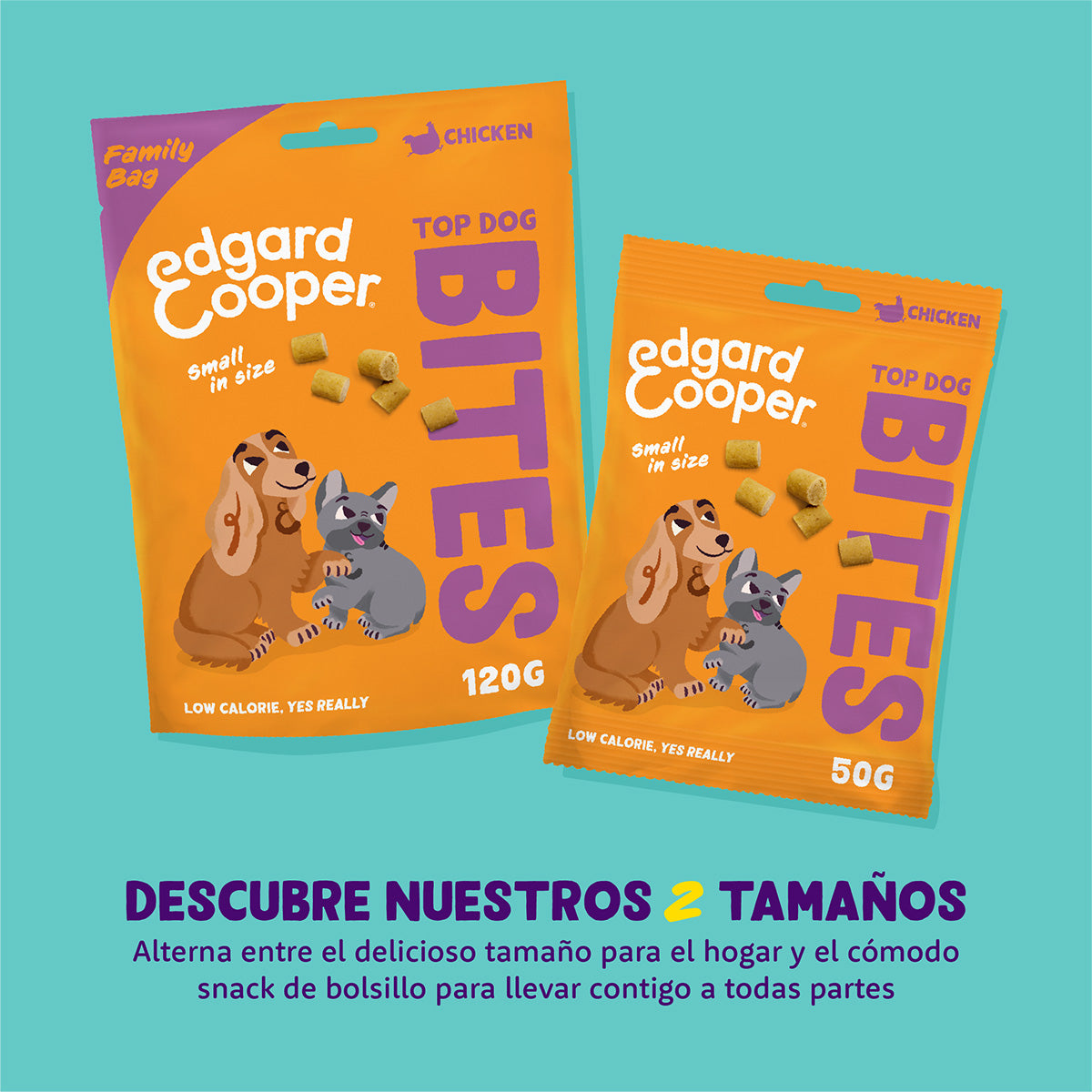 Edgard Cooper Pedaços Grandes de Frango 50g