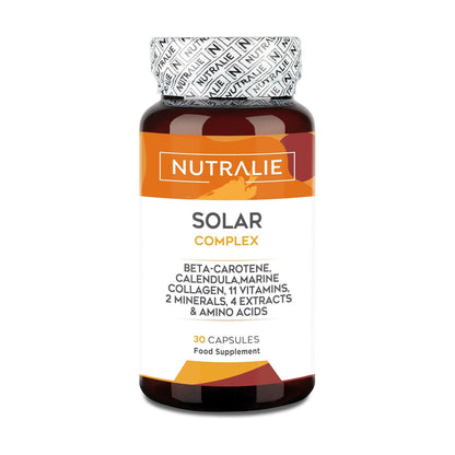 Nutralie Complexo Solar com Bronzeamento e Colagénio Protetor 30 cápsulas