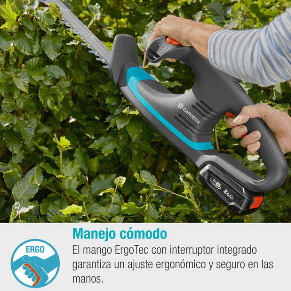 Conjunto de aparadores de sebes a pilhas Gardena EasyCut 40/18 V P4A