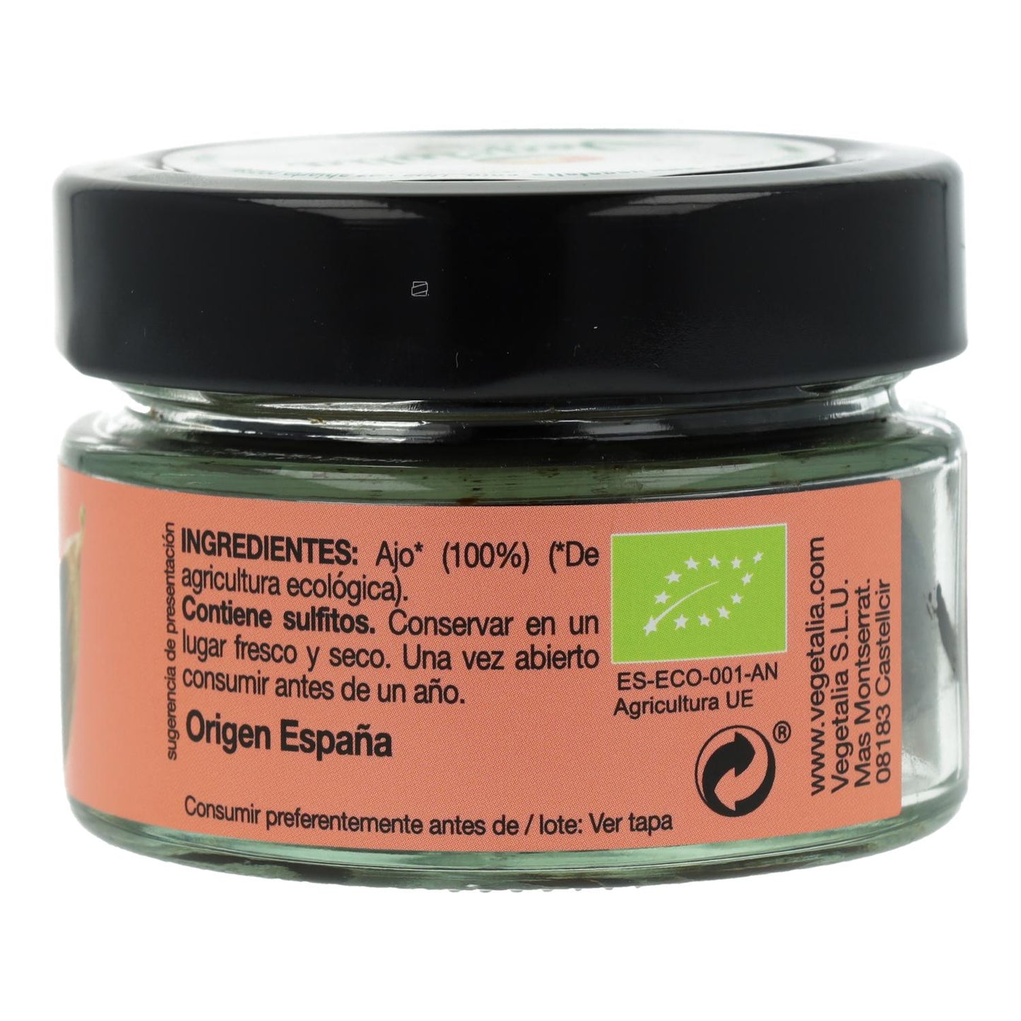 Alho Preto Descascado Vegetalia 200 g