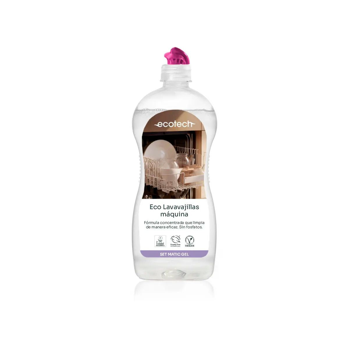 Ecotech Set Matic Gel Detergente para Máquina de Lavar Loiça 750 ml