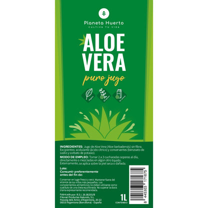 Sumo de Aloé Vera Planeta Huerto 1 L.