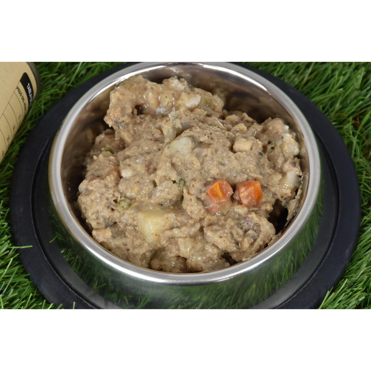 Ração húmida superpremium sem cereais para cães Salmão Planeta Huerto 380 g