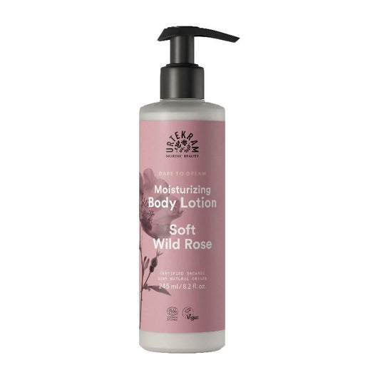 Loção Corporal Suave Rosa Selvagem Urtekram 245Ml