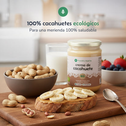 Manteiga de Amendoim Biológica Planeta Huerto 350g