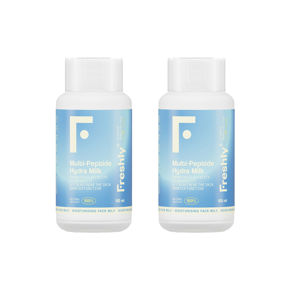 Pack 2x Multi Peptide Hydra Milk, Freshly, 100ml