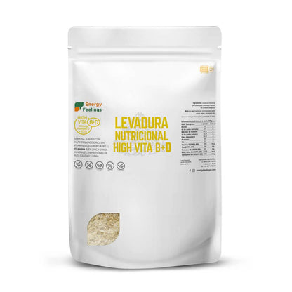 Levedura nutricional rica em vitamina D Energy Feelings 250 g