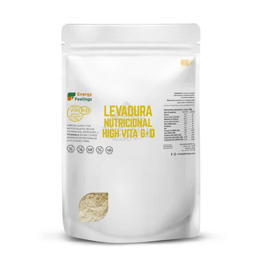 Levedura nutricional rica em vitamina D Energy Feelings 250 g