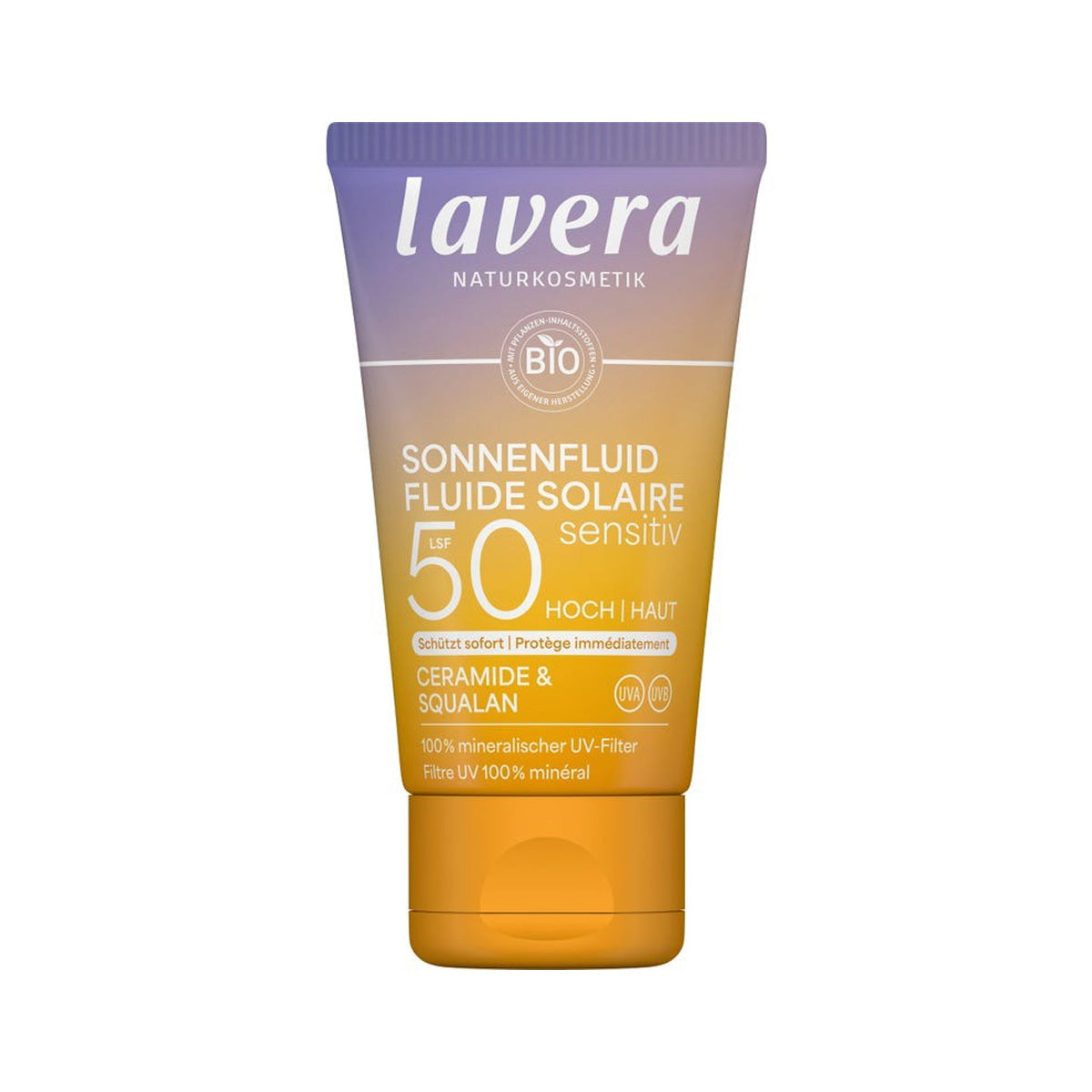 Fluido Solar Facial FPS 50 Lavera 40 ml
