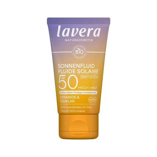 Fluido Solar Facial FPS 50 Lavera 40 ml