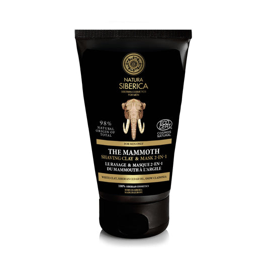 Argila de barbear mamute Natura Siberica 150 ml