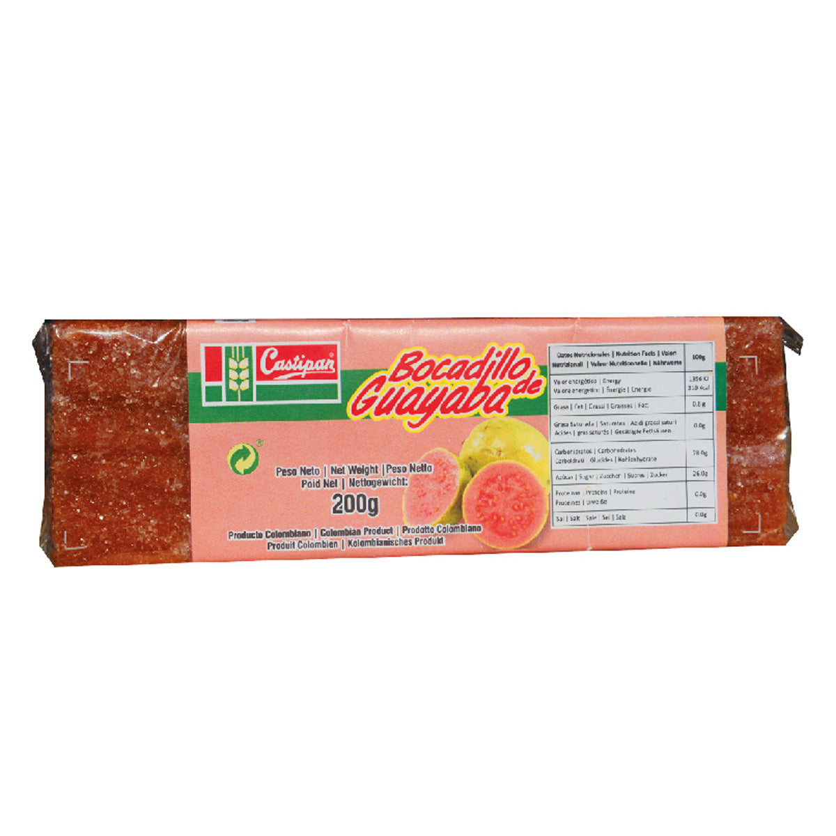 Goiaba Castipan Fatiada 200 g