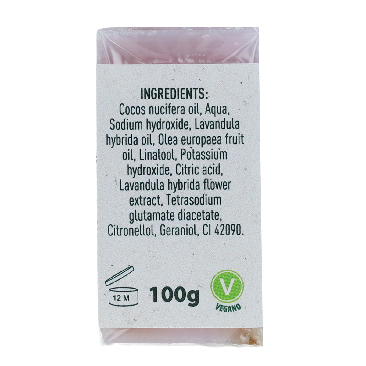 Sabonete natural de lavanda Sol Natural 100 g
