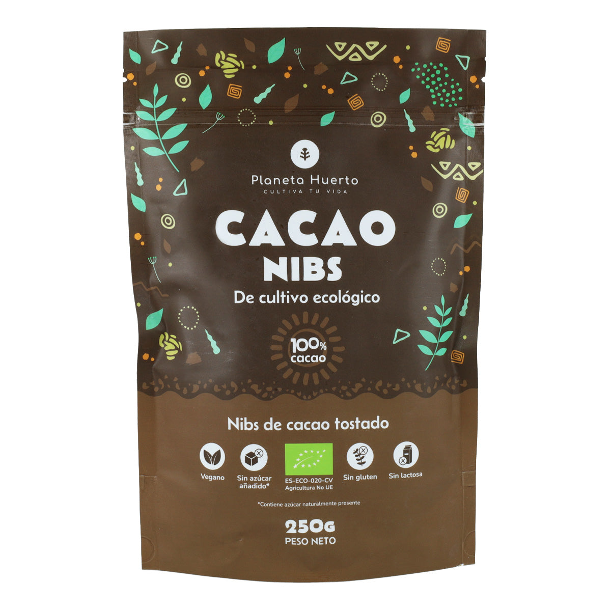 Nibs de cacau ECO Planeta Huerto 250 g