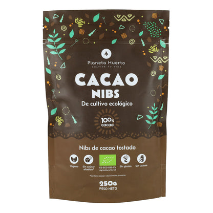 Nibs de cacau ECO Planeta Huerto 250 g