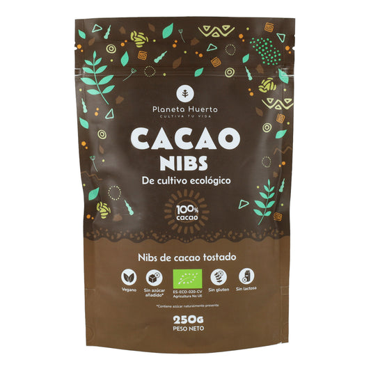 Nibs de cacau ECO Planeta Huerto 250 g