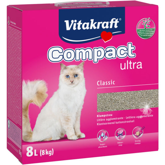Abraçadeira Vitakraft Compact Ultra Sand 8 L