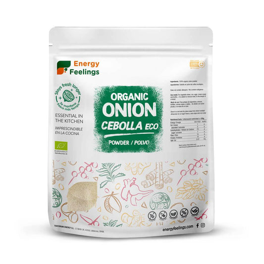 Pó de cebola biológica Energy Feelings 200 g
