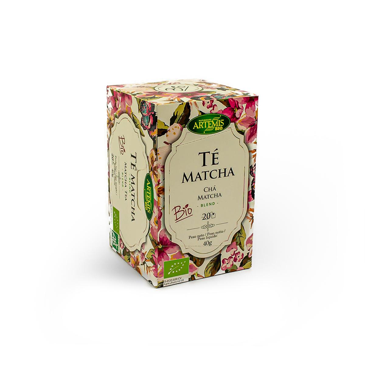 Mistura para Chá Matcha Artemis Bio 20 saquetas