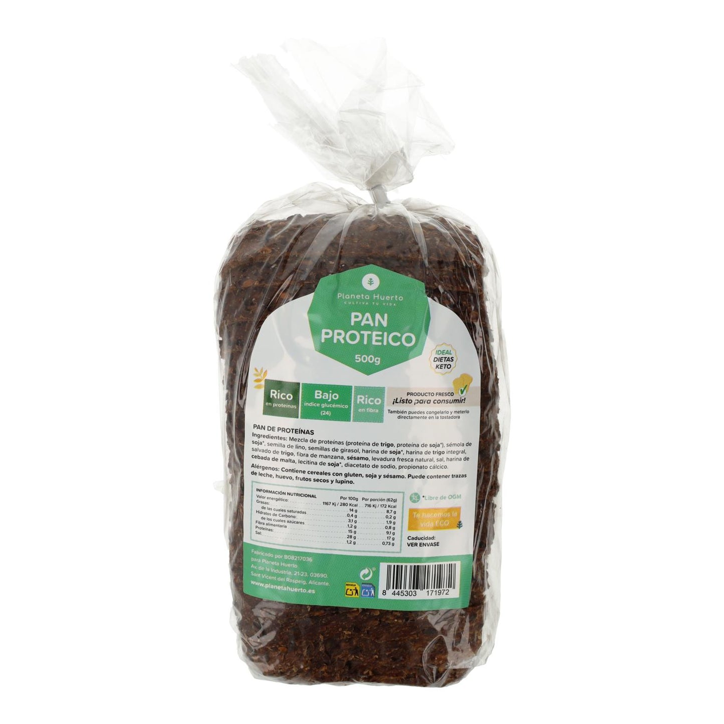 Pão de Proteína Planeta Huerto 500 g