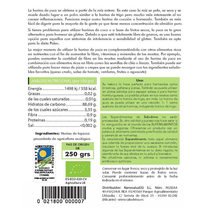 Farinha de Tapioca Salud Viva 250 g